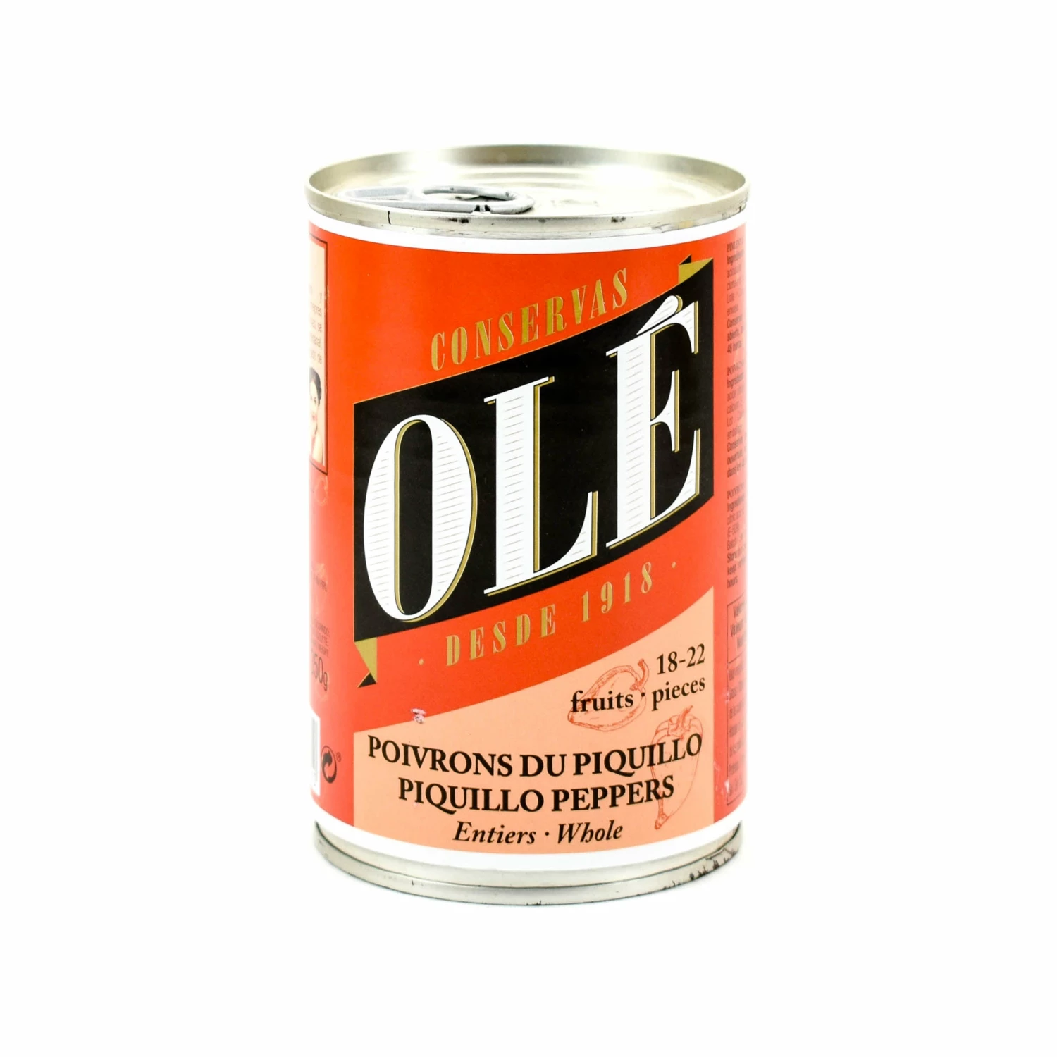 Whole Piquillo Peppers 400g Ingredients