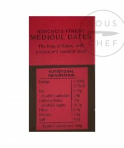 Ingredients Zaytoun Palestinian Medjoul Dates 250g