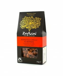 Zaytoun Roasted Chilli Almonds 140g Ingredients