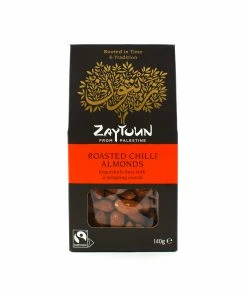 Zaytoun Roasted Chilli Almonds 140g Ingredients