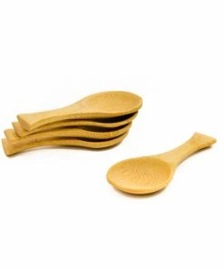 First Pack Bamboo Canape Spoon Dish X 50
