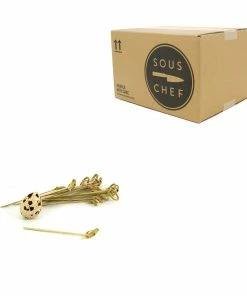 Sous Chef Tableware Bamboo Looped Skewer 9cm