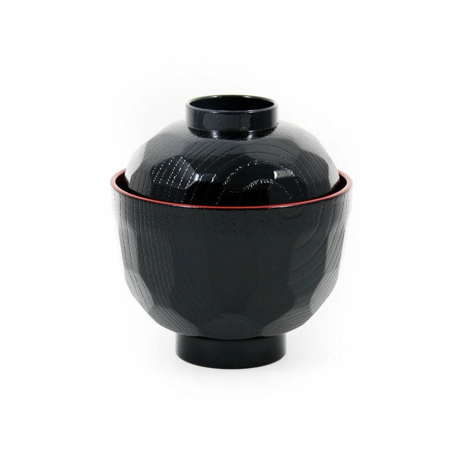 Kiji Stoneware & Ceramics Hexagon Design Miso Soup Bowl Tableware