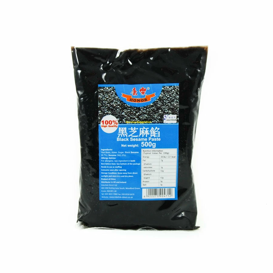 HONOR Sweetened Black Sesame Paste 500g