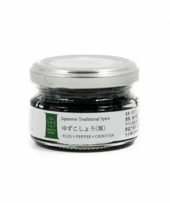 Kabosu Honke Ingredients Black Yuzu Kosho 50g