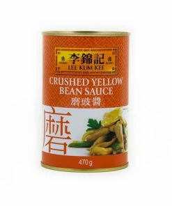 Longdan Lee Kum Kee Crushed Yellow Bean Sauce 470ml Ingredients