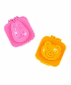 Hakoya Boiled Egg Mould - Bear & Bunny