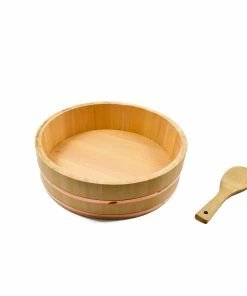 Sous Chef Cypress & Copper Hangiri Sushi Barrel Cookware