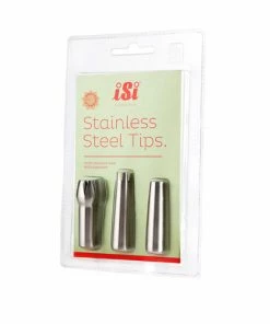 ISi Stainless Steel Decorator Tips Molecular Gastronomy Supplies