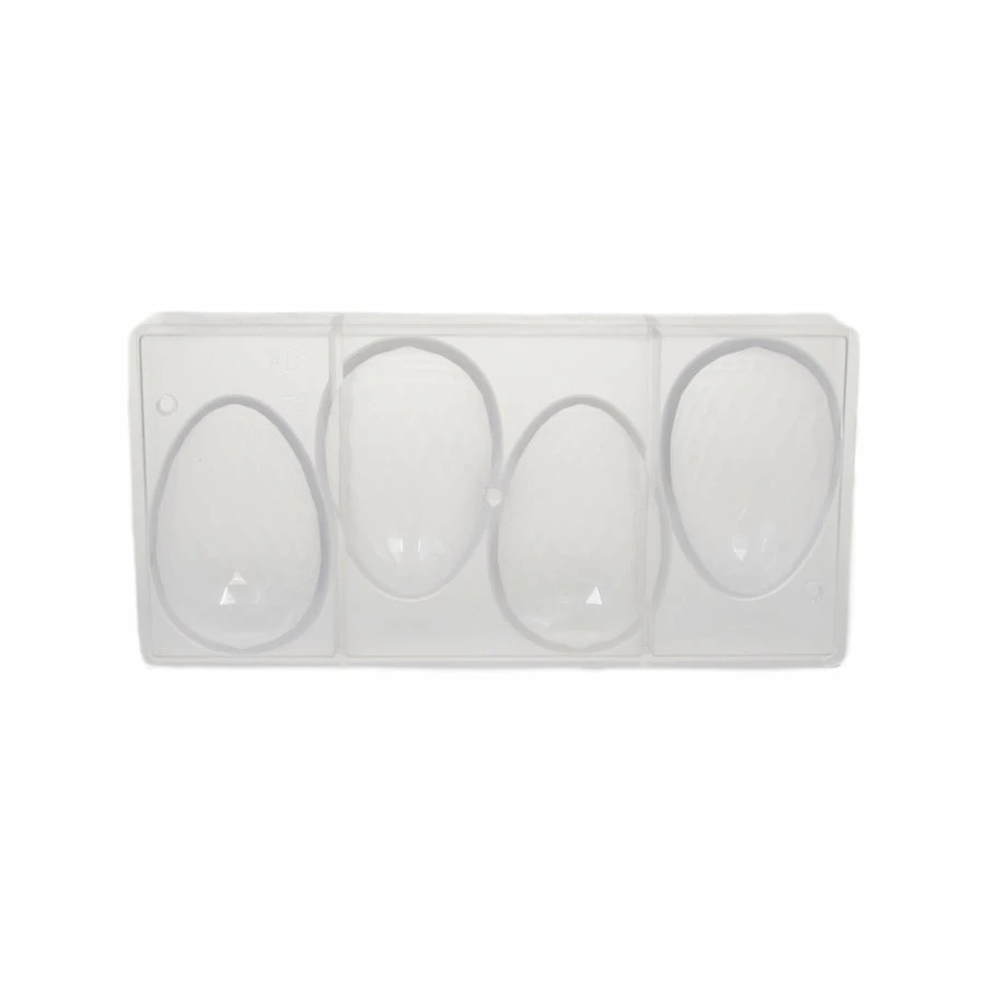 Deco Relief Diamond Pattern Polycarbonate Easter Egg Mould Cookware
