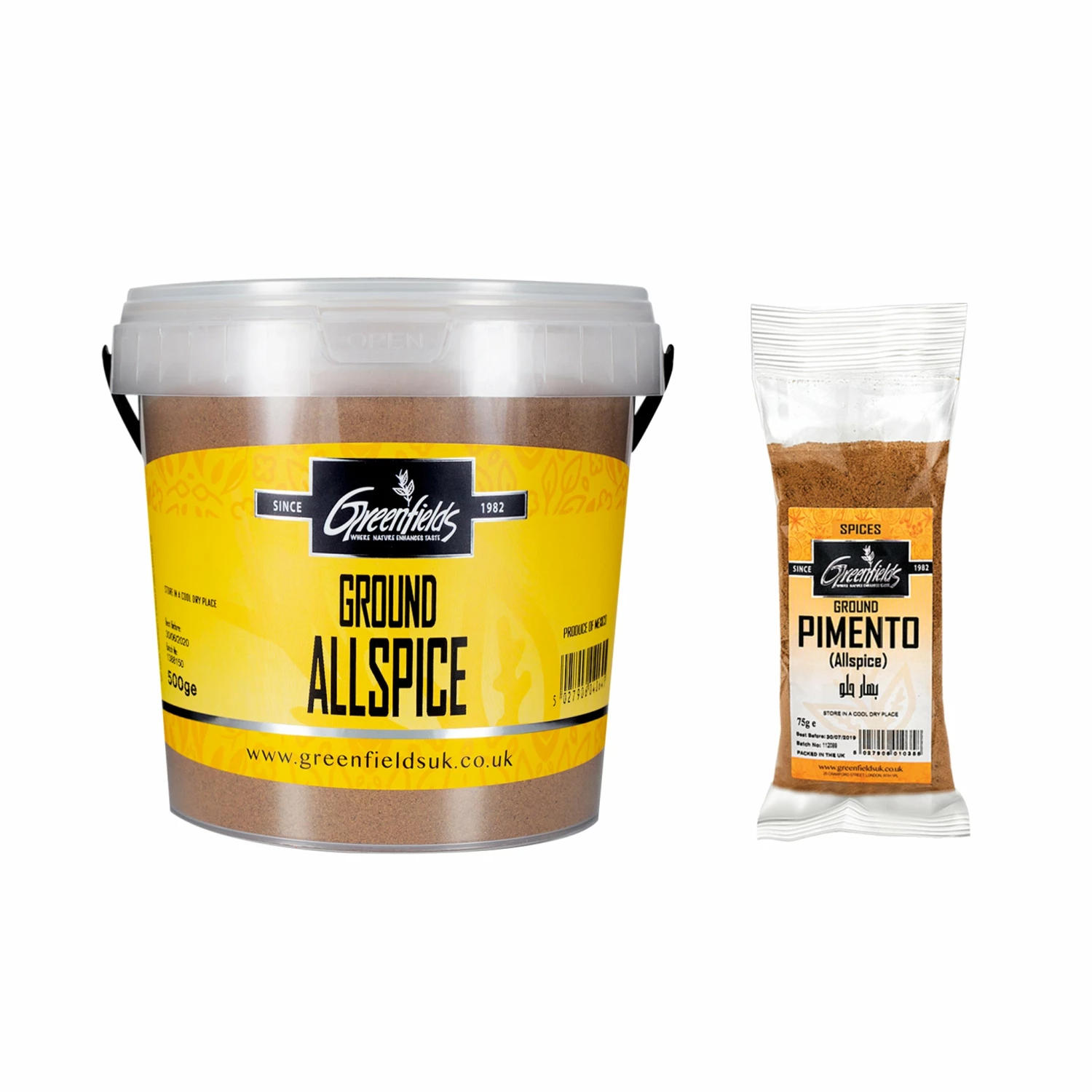 Ingredients Greenfields Ground Pimento Allspice