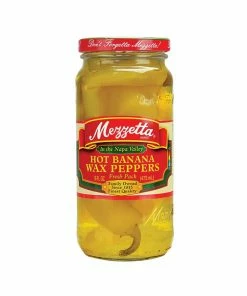 Mezzetta Hot Banana Wax Peppers 473g Ingredients