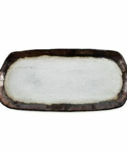 Kiji Stoneware & Ceramics Tableware Kaki Serving & Sushi Plate 36 X 16cm