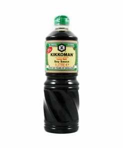 Ingredients Kikkoman Less Salt Soy Sauce 1l