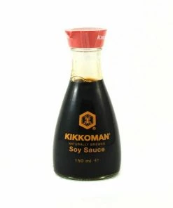 Kikkoman Soy Sauce - Pouring Pot 150ml Ingredients