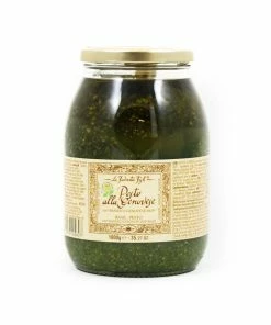 La Favorita Pesto With Genovese Basil DOP Ingredients