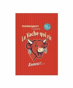 Coucke French Tea Towel - La Vache Qui Rit