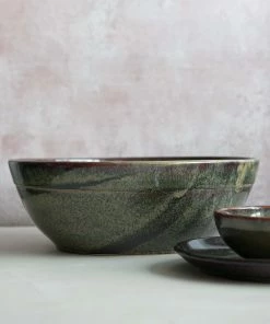 Ceramica Nicola Lagoa Large Handmade Salad Bowl Tableware