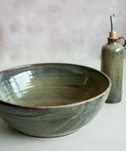 Ceramica Nicola Lagoa Large Handmade Salad Bowl Tableware