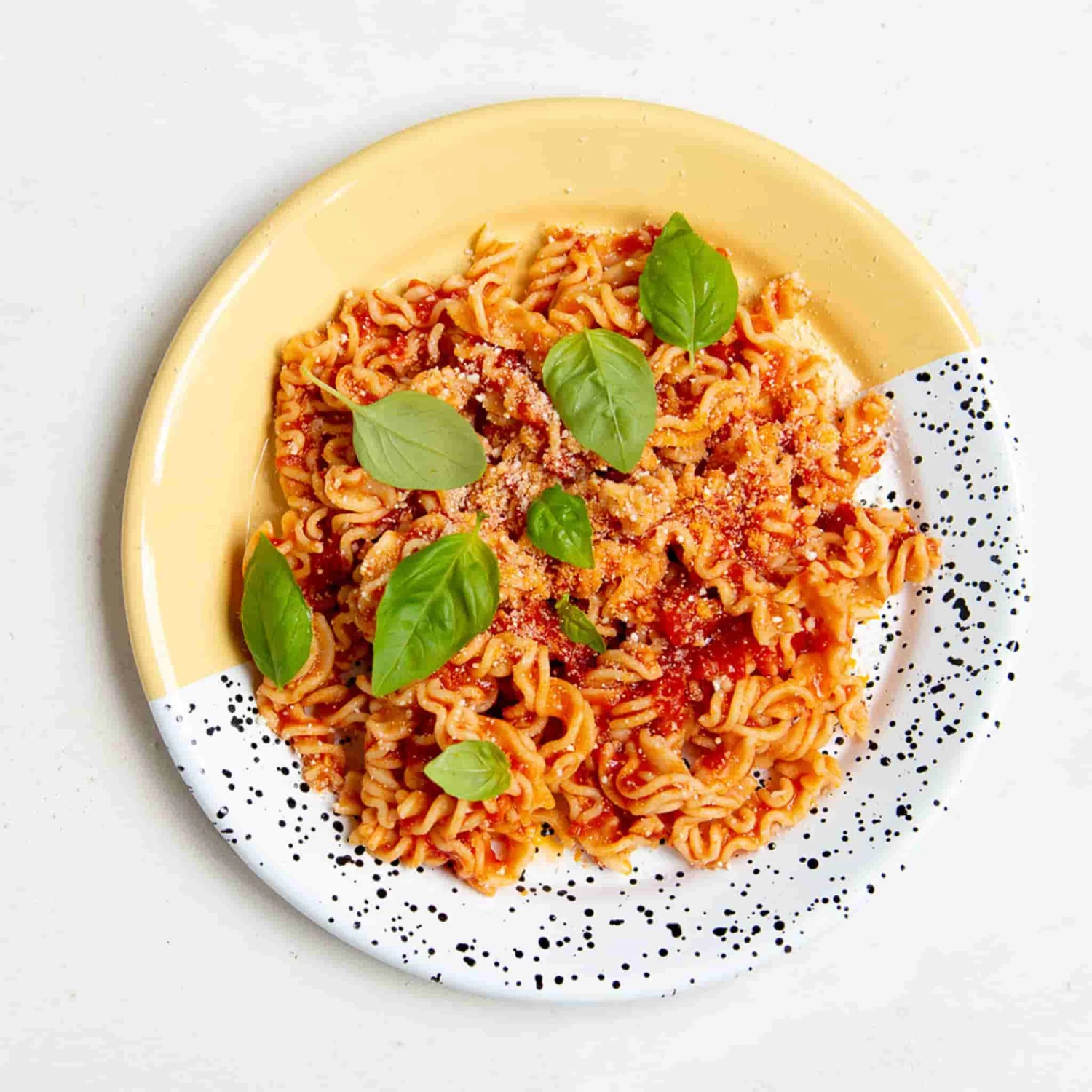 Kapka Colour Pop Enamel Plate Yellow