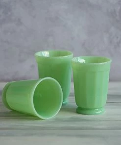 Mosser Glass Jade Milk Glass Tumbler