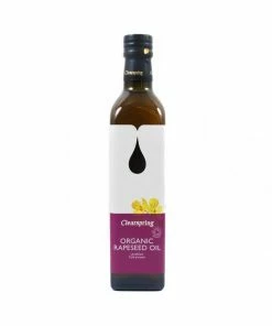 Clearspring Organic Rapeseed Oil 500ml Ingredients