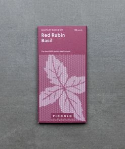 Ingredients Piccolo Red Rubin Basil Seeds