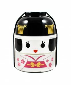 Hakoya Pink Geisha Bento Box Large 1200ml