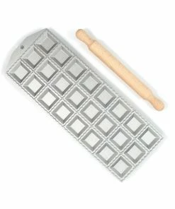 Italian Cookware Cookware Ravioli Tray - 24 Square Ravioli 47 X 47mm