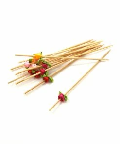First Pack Flower Canape Skewer 12cm