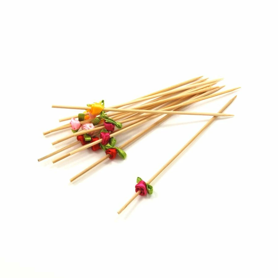 First Pack Flower Canape Skewer 12cm