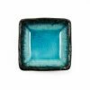 Kiji Stoneware & Ceramics Square Turquoise Dipping Bowl 7cm Tableware