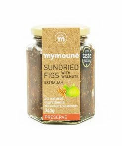 Mymoune Fig Jam With Walnuts 340g Ingredients