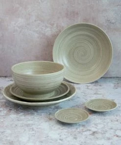 Kiji Stoneware & Ceramics Tatsumaki Side Plate 19cm Tableware