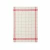 Coucke French Linen Tea Towel - EGR Rouge Kitchen Linen
