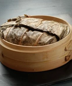 Chinese Cookware 2-Tier Bamboo Steamer With Lid 8