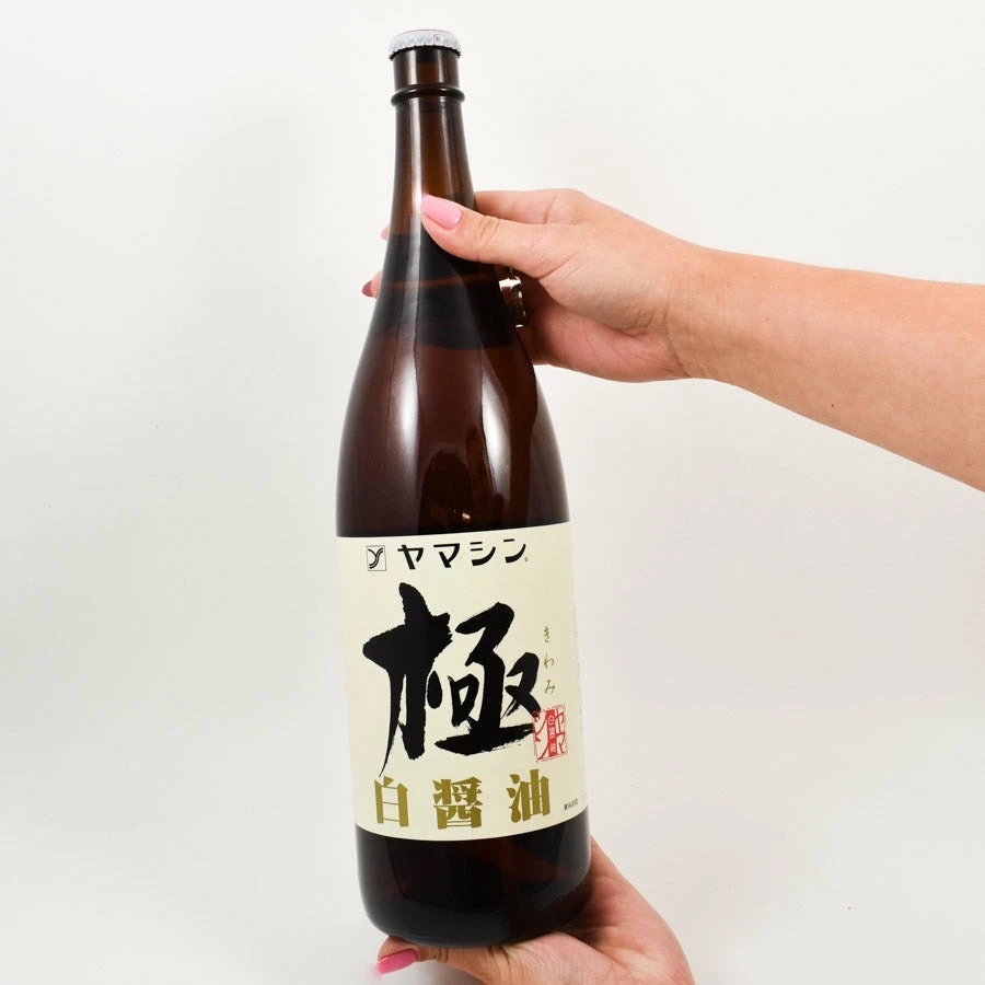 Yamashiki White Soy Sauce - Yamashin Shiro Shoyu 1.8l Ingredients