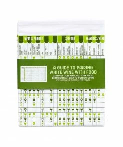 Stuart Gardiner White Wine & Food Pairing Guide Tea Towel
