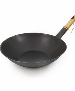 Netherton Foundry Spun Iron Wok 13"