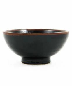 Kiji Stoneware & Ceramics Black Stoneware Ramen Bowl Tableware